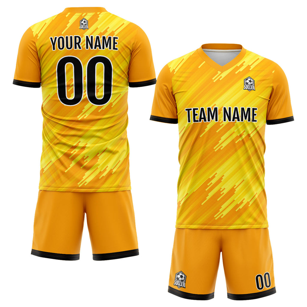 Custom Orange Soccer Jerseys for Men Women Personalized Soccer Uniforms for Adult and Kid enthsush