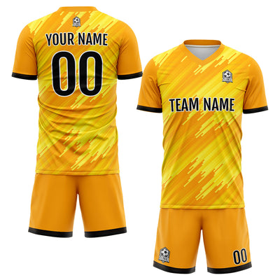 Custom Orange Soccer Jerseys for Men Women Personalized Soccer Uniforms for Adult and Kid enthsush