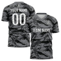 Custom Soccer Jerseys for Men Women Personalized Soccer Uniforms for Adult and Kid Dark Gray enthsush