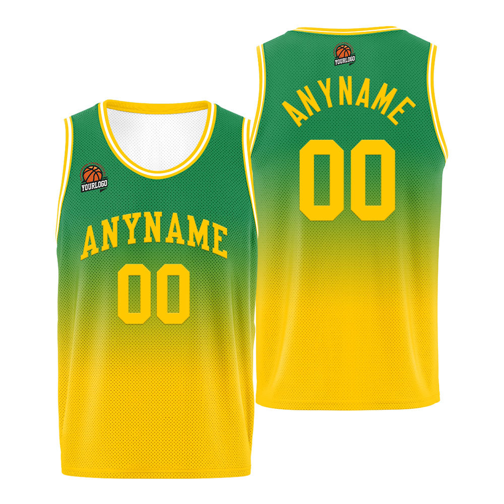 Custom Basketball Jersey Personalized Stitched Team Name Number Logo Orange&Black enthsush