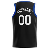 Custom Stitched Basketball Jersey for Men, Women And Kids Black-White-Royal-Gray