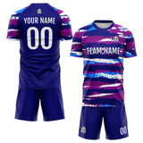 Custom Soccer Jerseys for Men Women Personalized Soccer Uniforms for Adult and Kid Purple