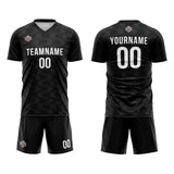 Custom Soccer Jerseys for Men Women Personalized Soccer Uniforms for Adult and Kid Black