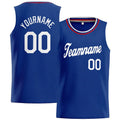 Custom Stitched Basketball Jersey for Men, Women And Kids Royal-White-Red enthsush