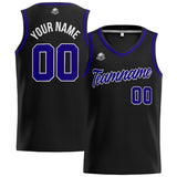 Custom Stitched Basketball Jersey for Men, Women  And Kids Black-Royal