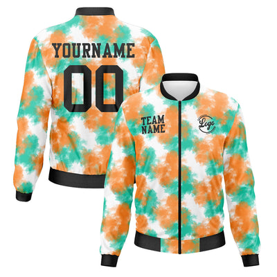 Custom Long Sleeve Windbreaker Jackets Uniform Printed Your Logo Name Number Ink-Jet enthsush