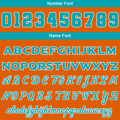 Custom Varsity Jacket Letterman jacket for Men, Women and Youth Orange Teal enthsush