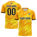 Custom Orange Soccer Jerseys for Men Women Personalized Soccer Uniforms for Adult and Kid enthsush