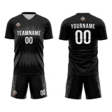 Custom Soccer Jerseys for Men Women Personalized Soccer Uniforms for Adult and Kid Black-Gray
