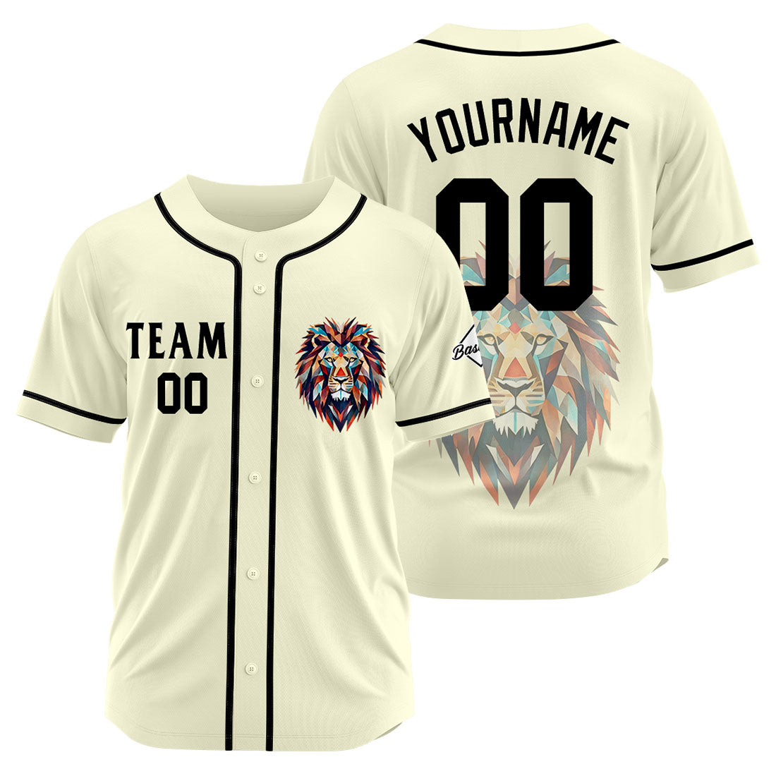 Custom Baseball Uniforms High-Quality for Adult Kids Optimized for Performance Cream enthsush