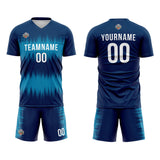 Custom Soccer Jerseys for Men Women Personalized Soccer Uniforms for Adult and Kid Navy-Teal