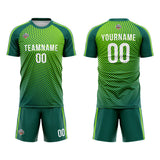 Custom Soccer Jerseys for Men Women Personalized Soccer Uniforms for Adult and Kid Green