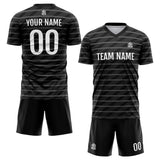 Custom Soccer Jerseys for Men Women Personalized Soccer Uniforms for Adult and Kid Black