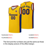 Custom basketball jersey shorts for men and women. Embroidered and printed name, number and logo Yellow