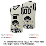 Custom basketball jersey for men and women. Stitched and printed name, number and logo