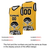 Custom basketball jersey for men and women. Stitched and printed name, number and logo