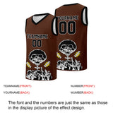 Custom basketball jersey for men and women. Stitched and printed name, number and logo