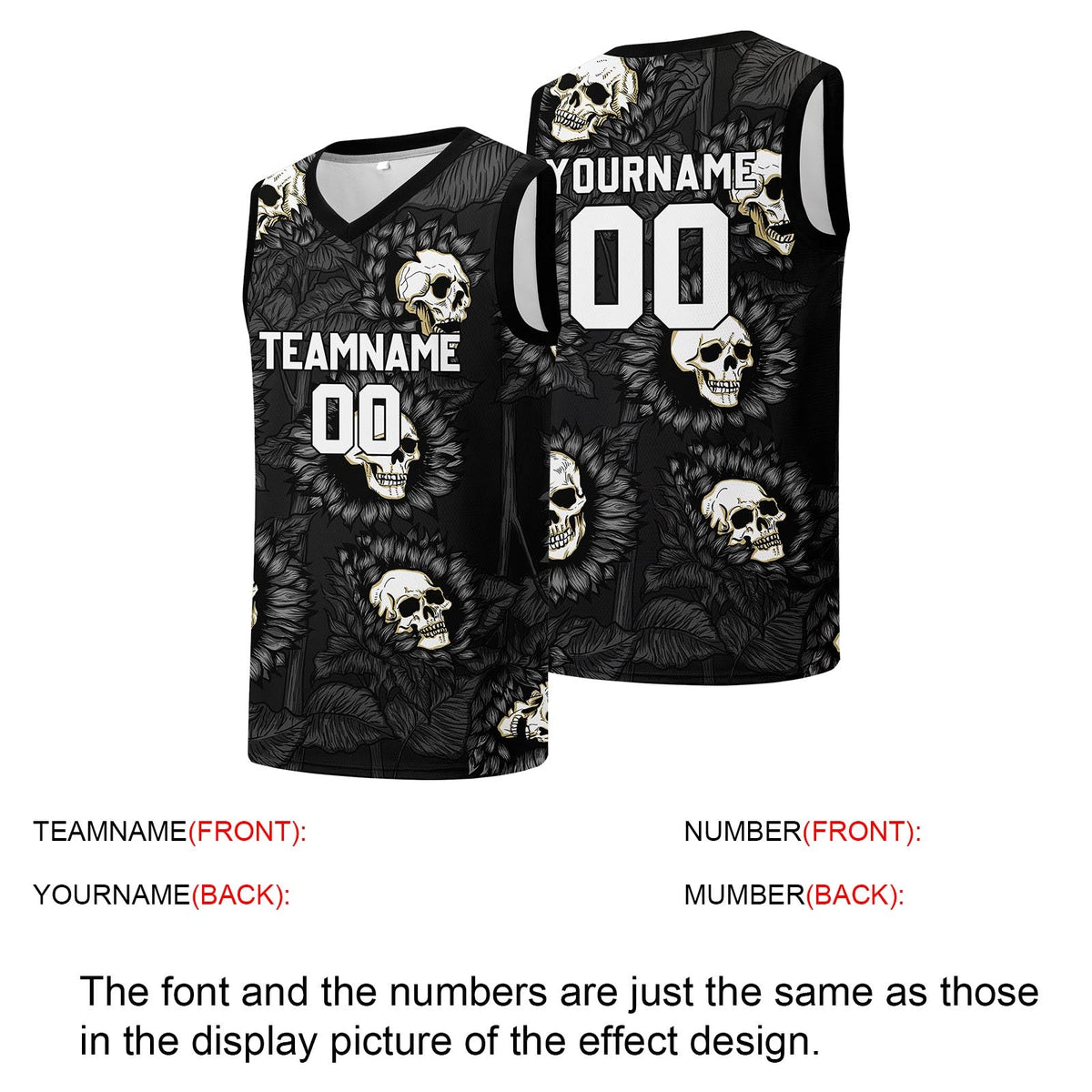 Custom basketball jersey for men and women. Stitched and printed name, number and logo Drak Grey enthsush
