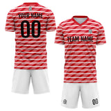 Custom Soccer Jerseys for Men Women Personalized Soccer Uniforms for Adult and Kid Red