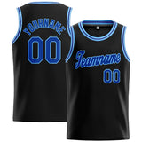 Custom Stitched Basketball Jersey for Men, Women And Kids Black-Royal-White