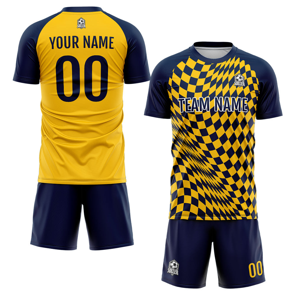 Custom Soccer Jerseys for Men Women Personalized Soccer Uniforms for Adult and Kid Light Yellow-Black enthsush