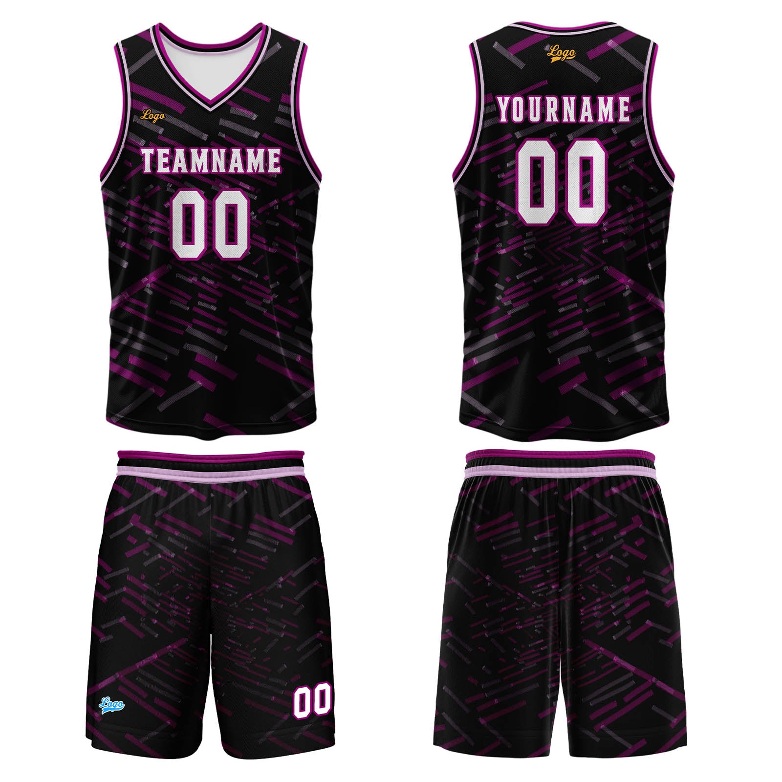 Custom Rose Red Basketball Jersey Uniform Suit Printed Your Logo Name Number enthsush