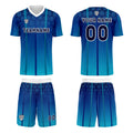 Custom Blue Jerseys for Men Women Personalized Soccer Uniforms for Adult and Kid enthsush
