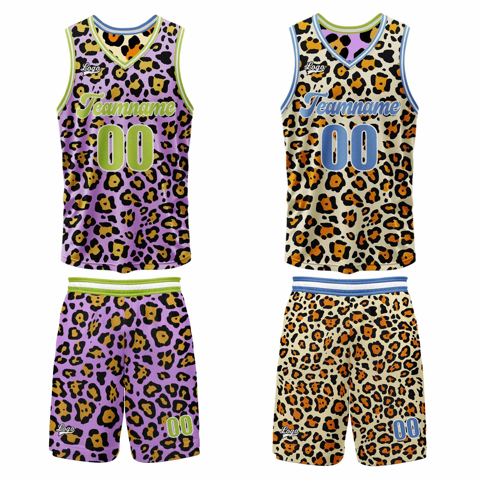 Custom Yellow Purple Reversible Basketball Suit for Adults and Kids Personalized Jersey enthsush