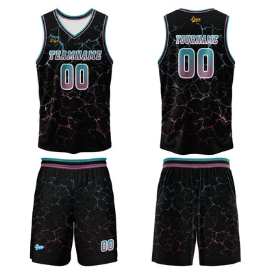 Custom Blue Powder Basketball Jersey Uniform Suit Printed Your Logo Name Number enthsush