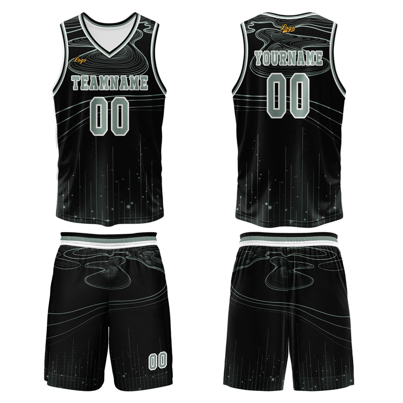 Custom Aqua Basketball Jersey Uniform Suit Printed Your Logo Name Number