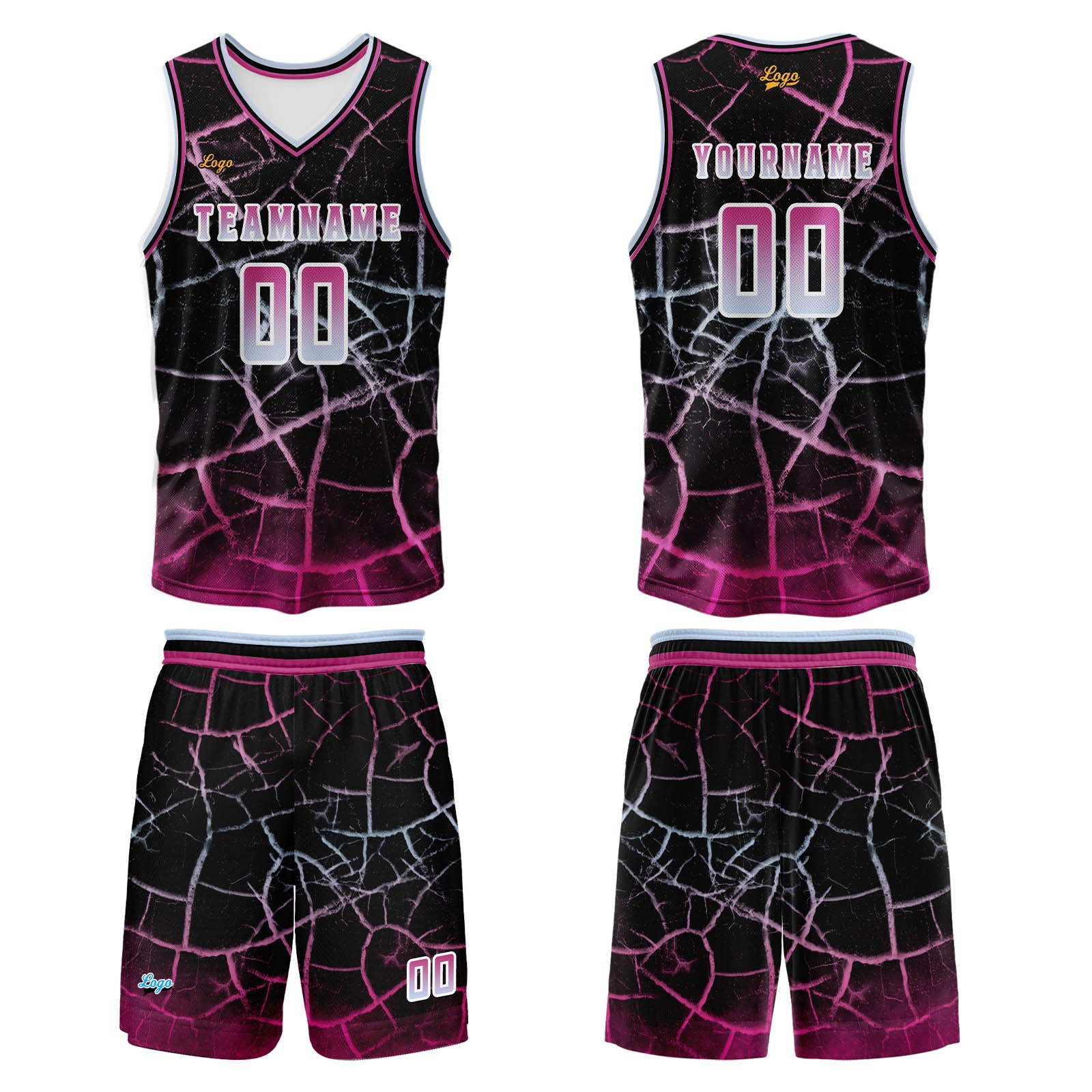 Custom Powder Blue Basketball Jersey Uniform Suit Printed Your Logo Name Number enthsush
