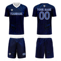 Custom Blue Jerseys for Men Women Personalized Soccer Uniforms for Adult and Kid enthsush