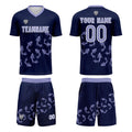 Custom Deep Purple Jerseys for Men Women Personalized Soccer Uniforms for Adult and Kid enthsush