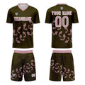 Custom Olive Green Jerseys for Men Women Personalized Soccer Uniforms for Adult and Kid enthsush