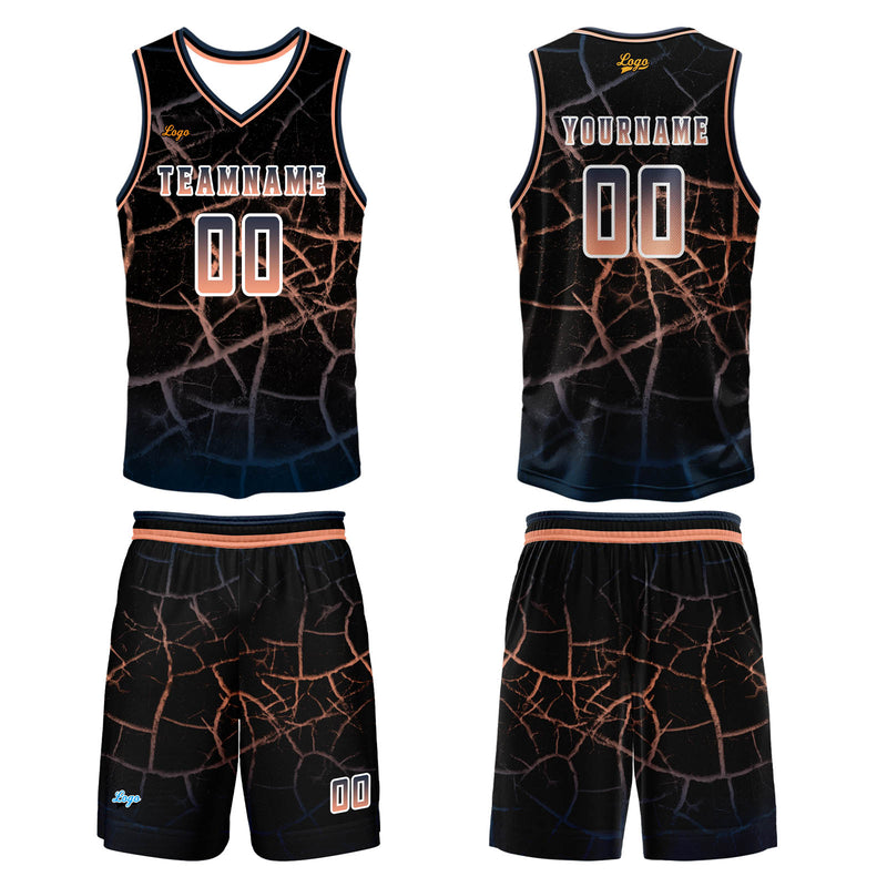 Custom Flesh Basketball Jersey Uniform Suit Printed Your Logo Name Number