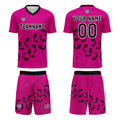 Custom Rose Purple Jerseys for Men Women Personalized Soccer Uniforms for Adult and Kid enthsush