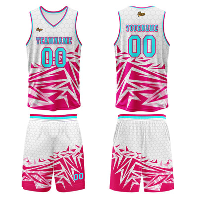 Custom Powder Blue Basketball Jersey Uniform Suit Printed Your Logo Name Number enthsush