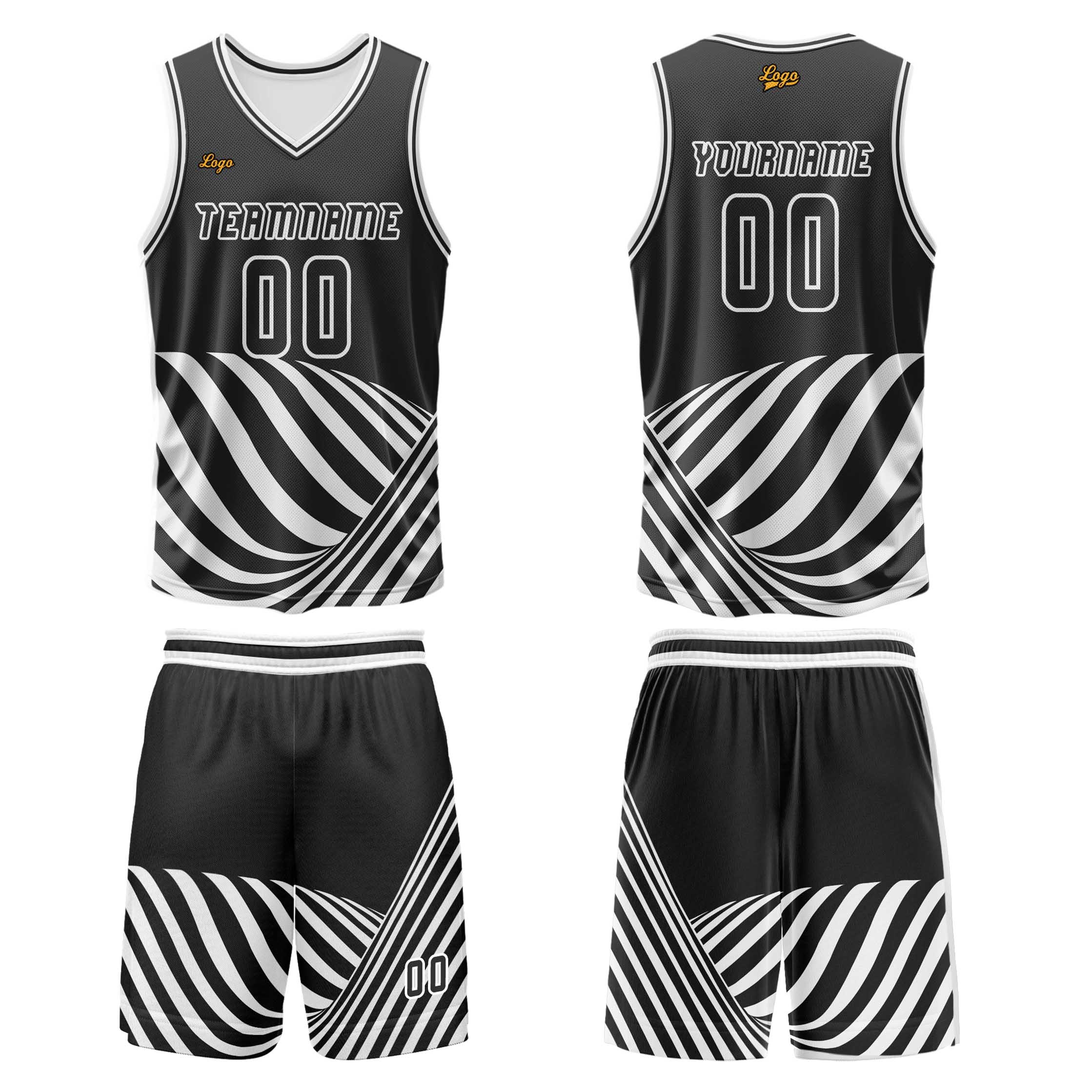 Custom Gray Basketball Jersey Uniform Suit Printed Your Logo Name Number enthsush