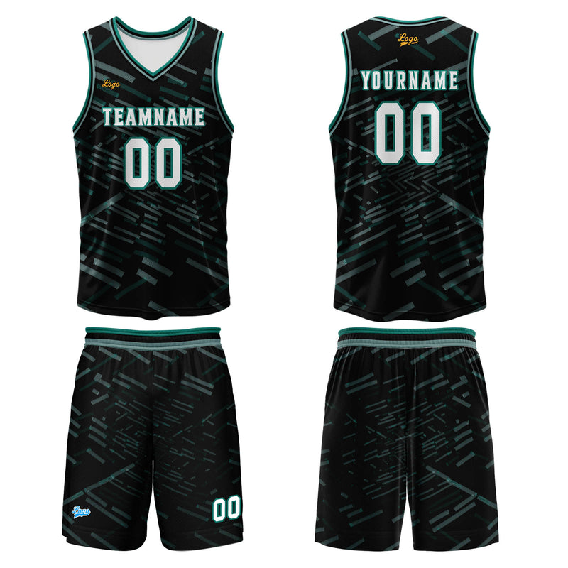 Custom Grass Green Basketball Jersey Uniform Suit Printed Your Logo Name Number