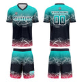 Custom Lime Green Black Jerseys for Men Women Personalized Soccer Uniforms for Adult and Kid enthsush