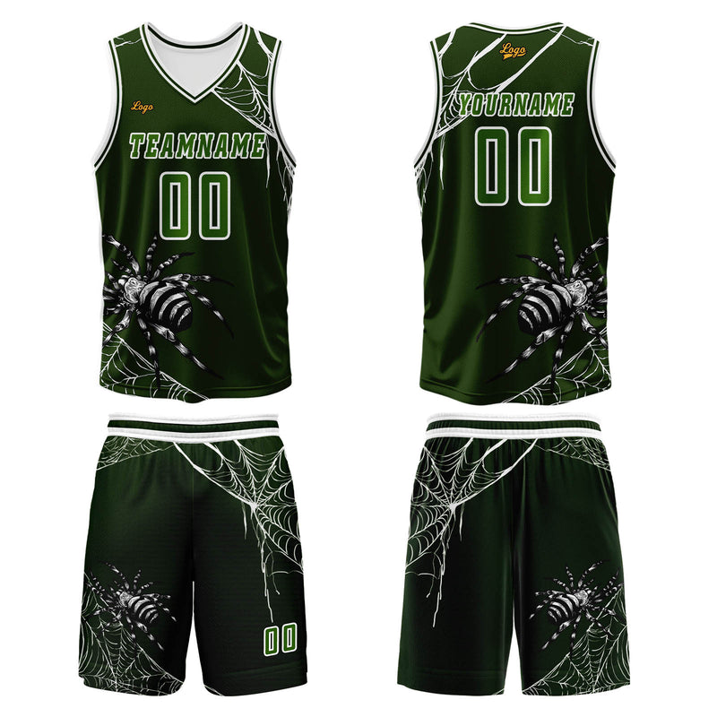 Custom Olive Green Basketball Jersey Uniform Suit Printed Your Logo Name Number