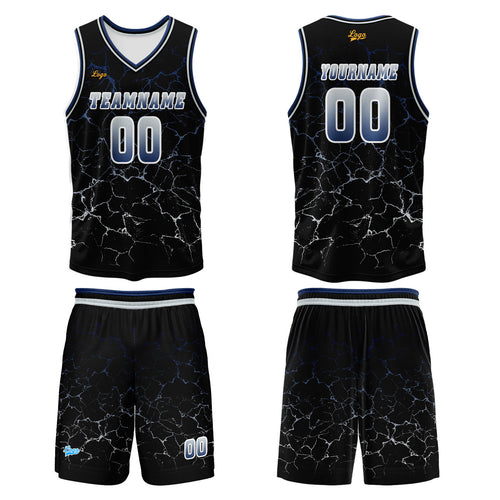 Custom Azure Basketball Jersey Uniform Suit Printed Your Logo Name Number enthsush