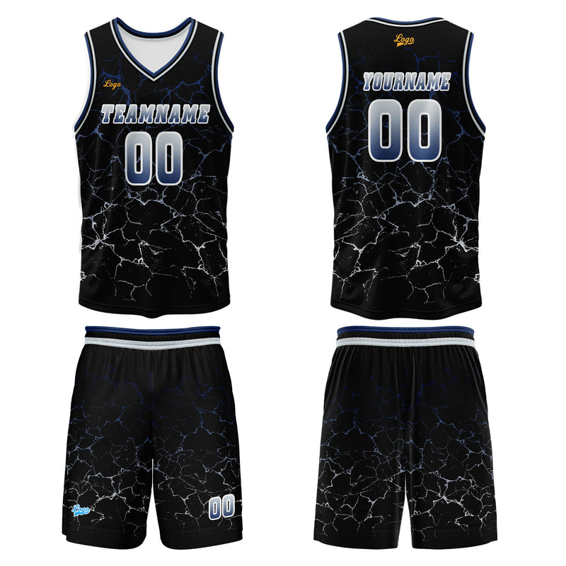 Custom Azure Basketball Jersey Uniform Suit Printed Your Logo Name Number