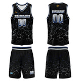 Custom Azure Basketball Jersey Uniform Suit Printed Your Logo Name Number