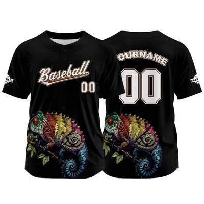 Custom Black Baseball Jersey Personalized Baseball Shirt for Men Women Kids Youth enthsush