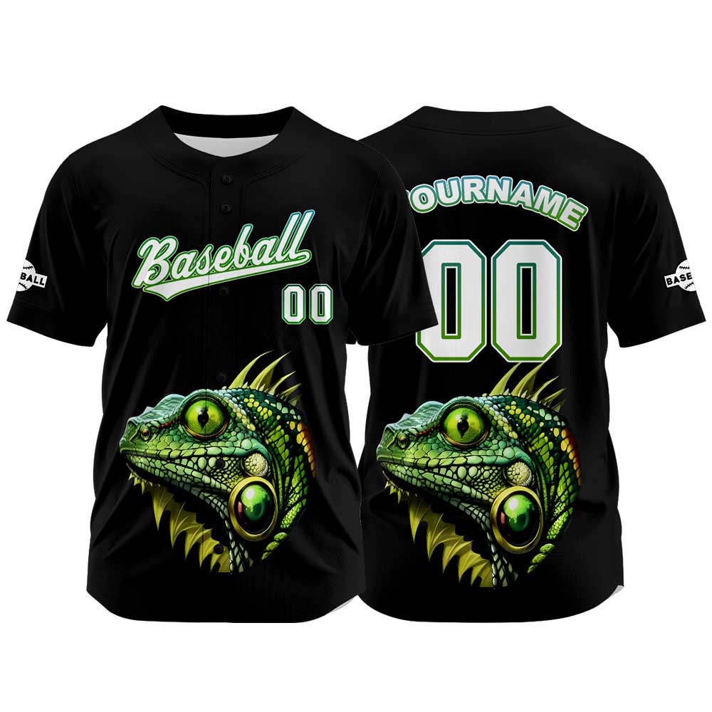 Custom Black Baseball Jersey Personalized Baseball Shirt for Men Women Kids Youth enthsush