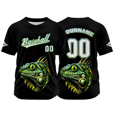 Custom Black Baseball Jersey Personalized Baseball Shirt for Men Women Kids Youth enthsush