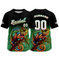 Custom Black Baseball Jersey Personalized Baseball Shirt for Men Women Kids Youth enthsush