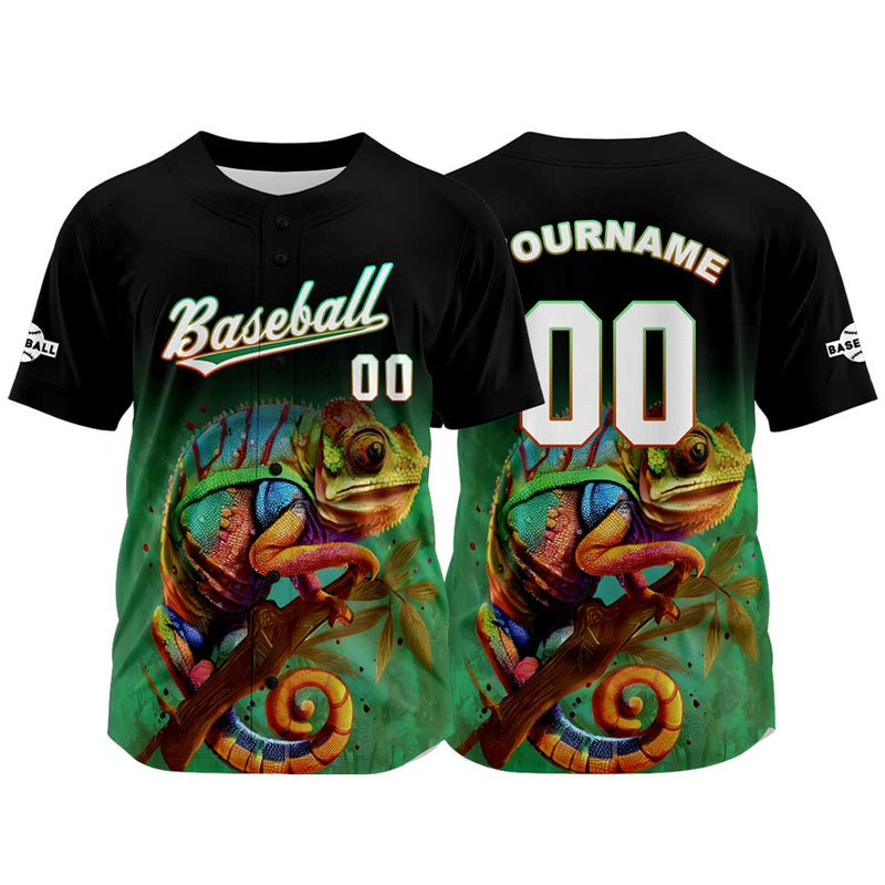 Custom Black Baseball Jersey Personalized Baseball Shirt for Men Women Kids Youth