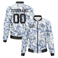 Custom Long Sleeve Windbreaker Jackets Uniform Printed Your Logo Name Number Marble enthsush